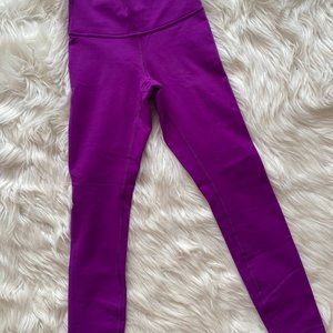 High Rise Purple Lululemon Leggings